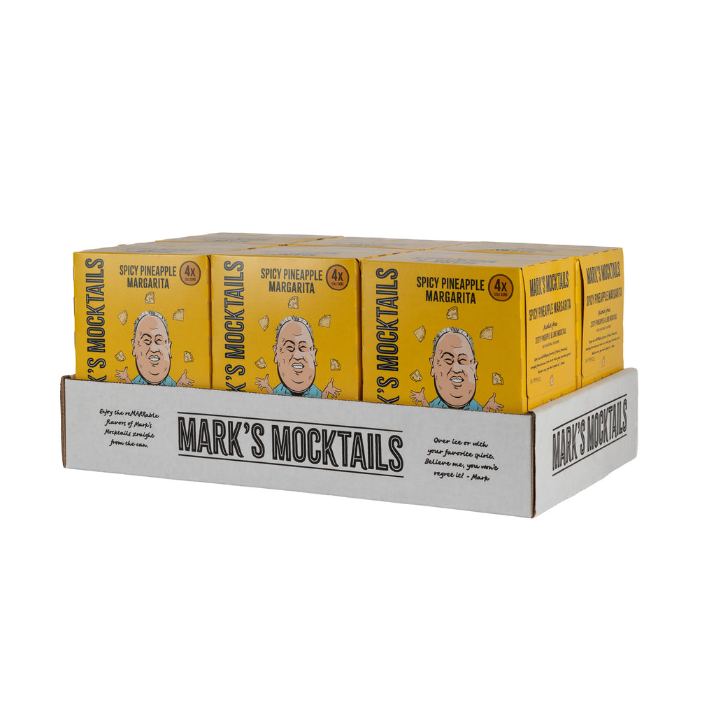 Spicy Pineapple Margarita Case 12oz Cans X 24