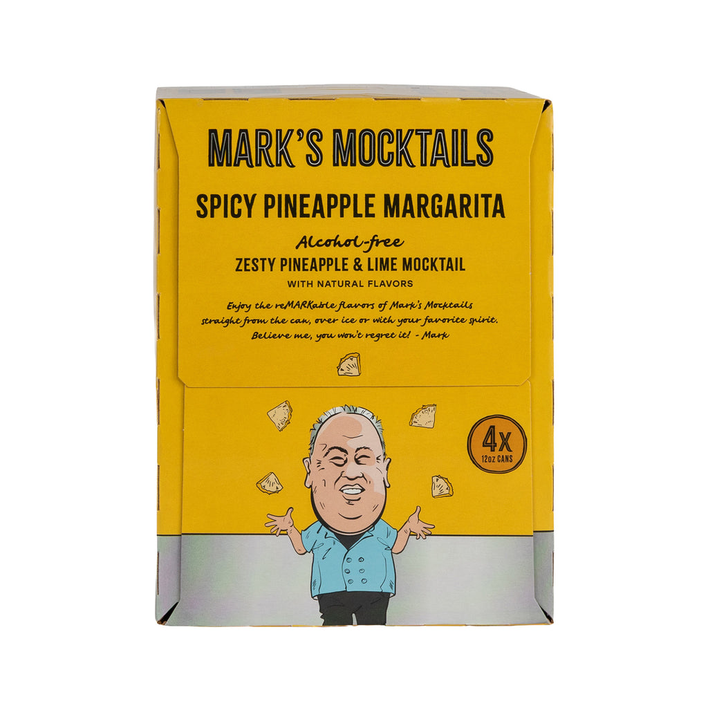Spicy Pineapple Margarita - 4 Pack - 12oz Cans