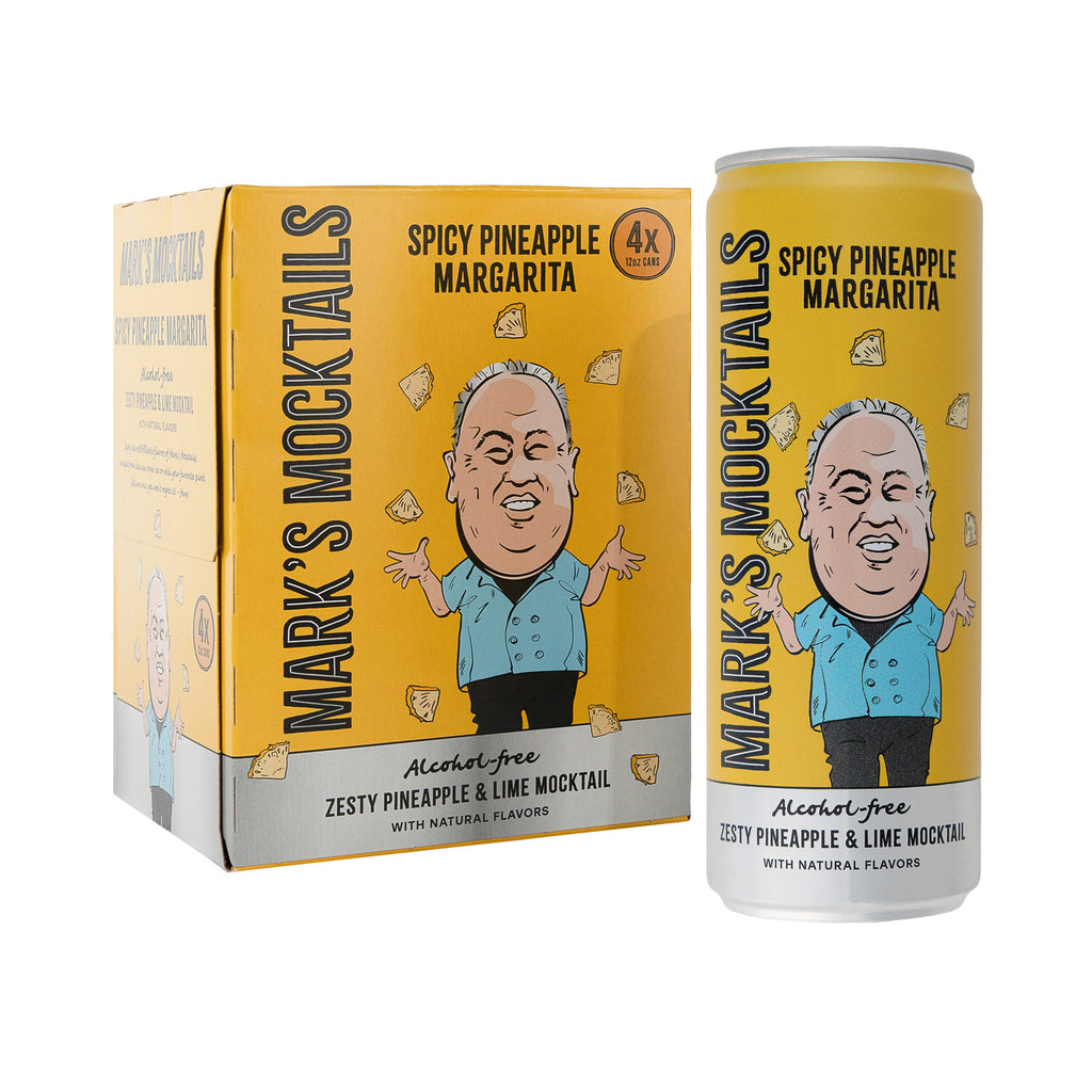 Spicy Pineapple Margarita - 4 Pack - 12oz Cans