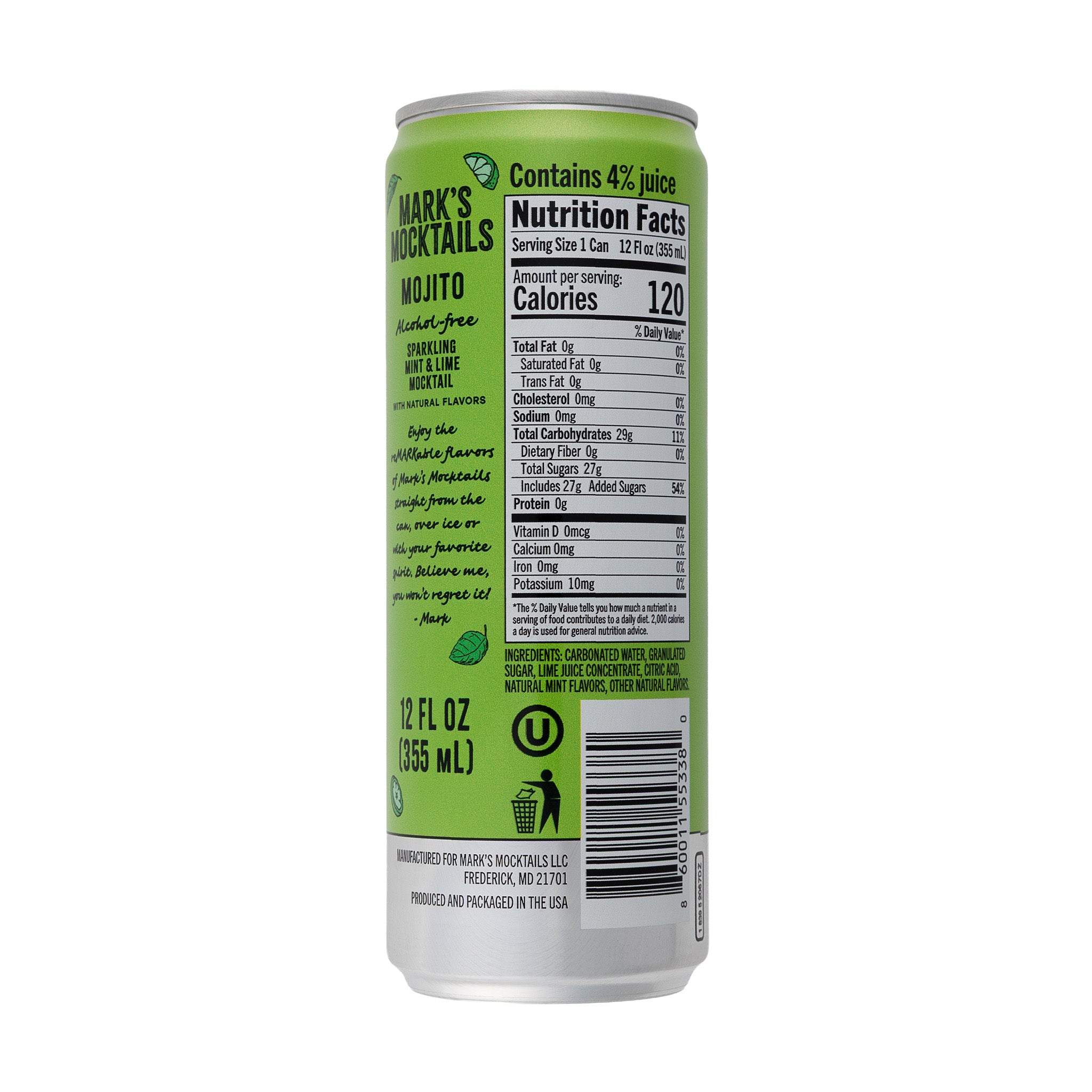 Mojito Case 12oz Cans X 24