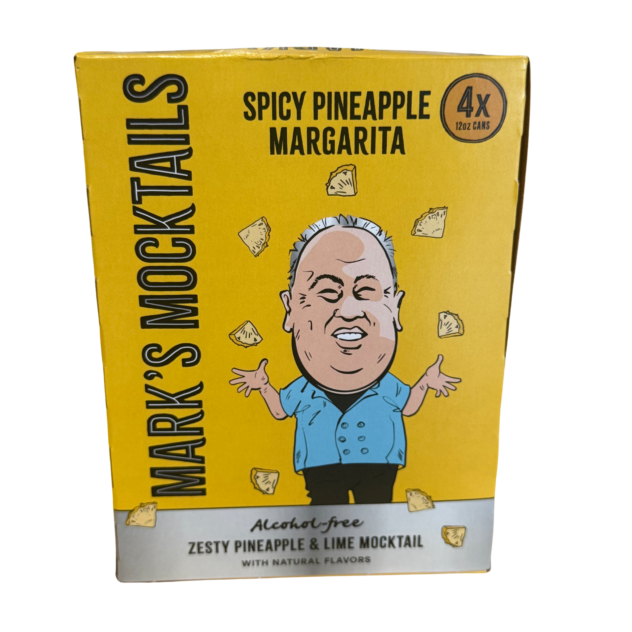 Spicy Pineapple Margarita - 4 Pack - 12oz Cans